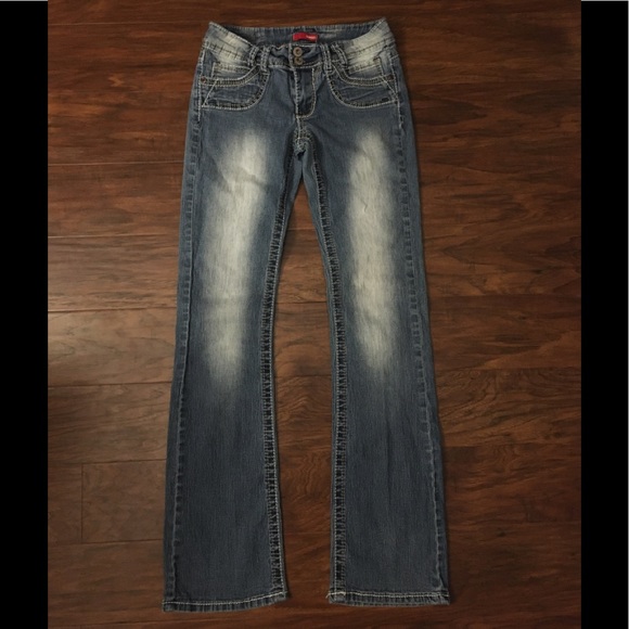 Bongo size 5 Women’s Light Washed Denim Jeans - Picture 2 of 4